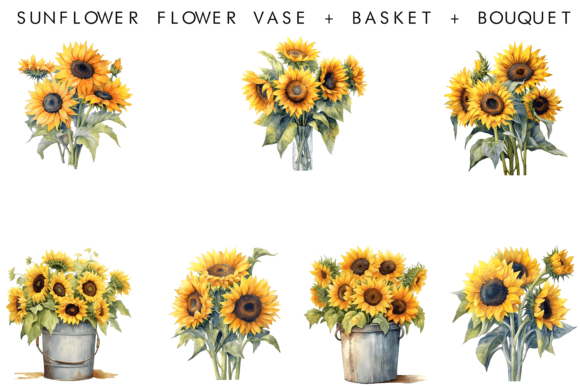 Download Watercolor Sunflower Flower Sublimation - Sublimation Collection