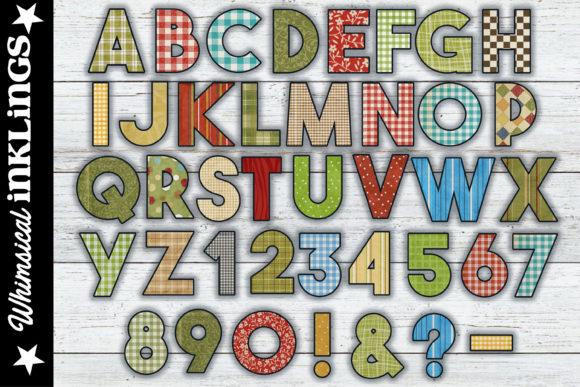 Download Country Life Alphabet Sublimation Set - Sublimation Collection