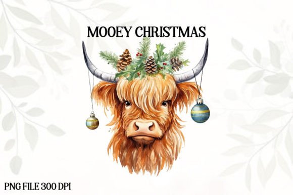 Download Vintage Christmas Farm Cow Sublimation - Sublimation Collection