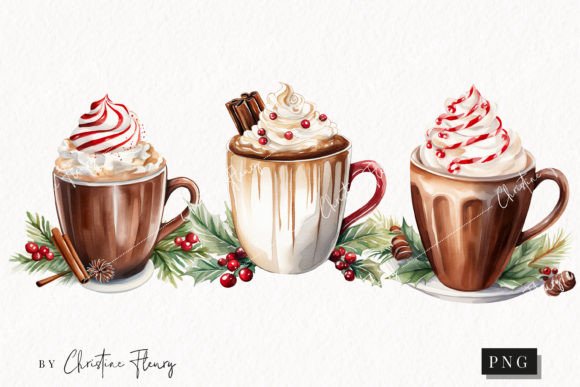 Download Watercolor Hot Cocoa Clipart - Hot cocoa clipart Collection