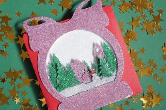 Download Christmas Village Card Box - Christmas village Collection
